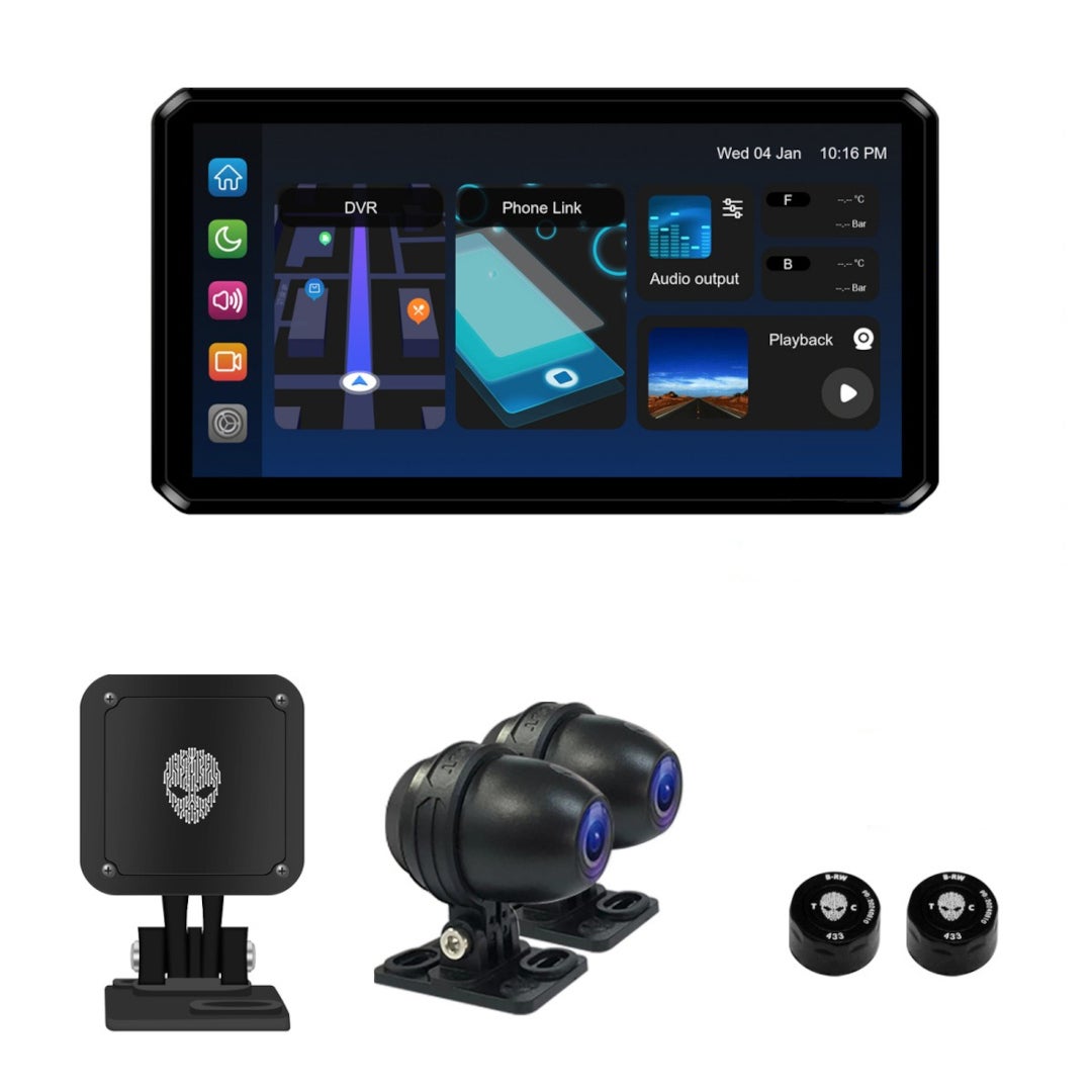 AlienRider M2 Pro Ultimate Bundle Motorrad Multimediasystem M2MAX