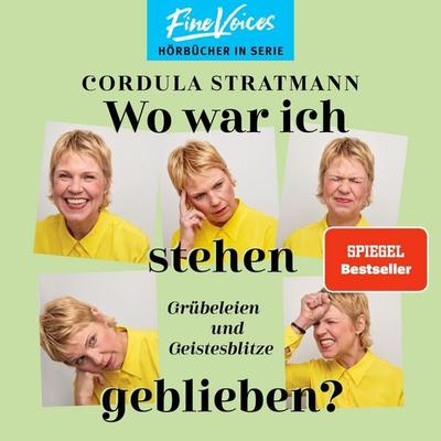 Wo war ich stehen geblieben? - Cordula Stratmann, Audio, 4066004794488