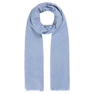 Modetuch CODELLO "Codello Schal", Damen, blau (hellblau), Obermaterial: 100% sonstige Fasern AF., uni, Modetücher, Hauchfein