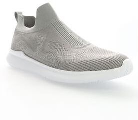 Women's Travelbound Slipon Sneaker by Propet in Grey (Size 12 XXW)