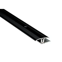 ter Hürne Leisten Übergangsprofil Schwarz flexibel Typ UEF 717 2700x1x38 mm