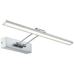 Paulmann LED Bilderleuchte GALERIA BEAM FIFTY, 230V, 7W 2700K 685lm, mit Gelenkarm, NIckel satiniert PAUL-99895