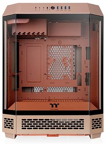 Thermaltake The Tower 600 Gravel Sand Midi-Tower PC-Gehäuse Bronze (metallic), Schwarz