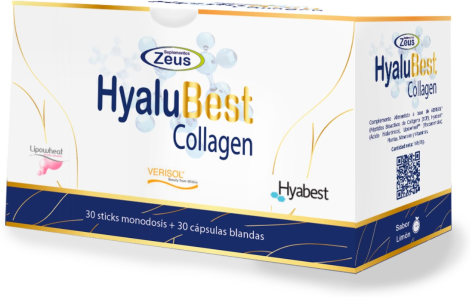 Suplementos Zeus Hyalubest Collagen 30 Sticks + 30 Capsules
