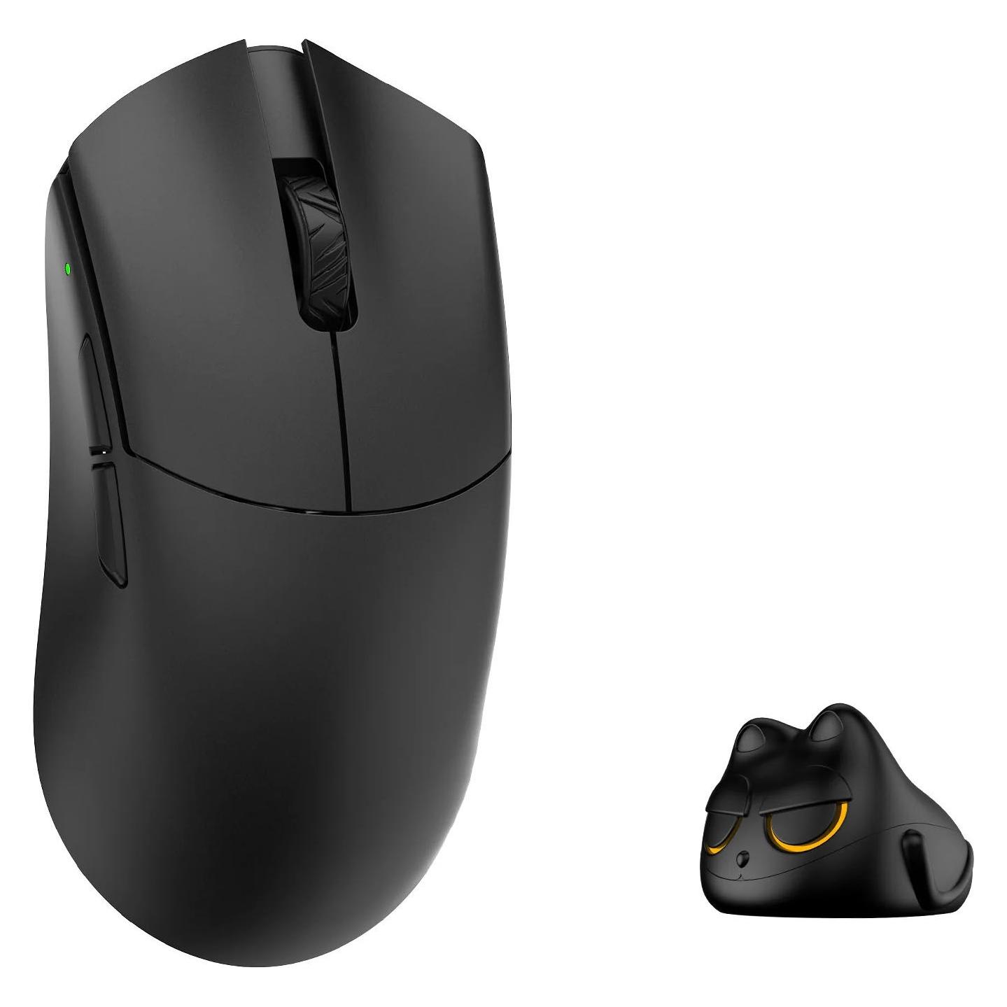 WLMouse Beast G Medium Gaming-Maus, 8.000Hz - schwarz (Kabelgebunden, Kabellos) (BG-M-BLACK)