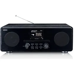 Lenco DIR-260BK (DAB+, FM, Internetradio, KW, Bluetooth, WLAN), Radio, Schwarz