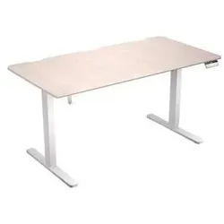 Endorfy Atlas L Electric (hellbeige/weiss), Gaming Tisch, Weiss, Beige