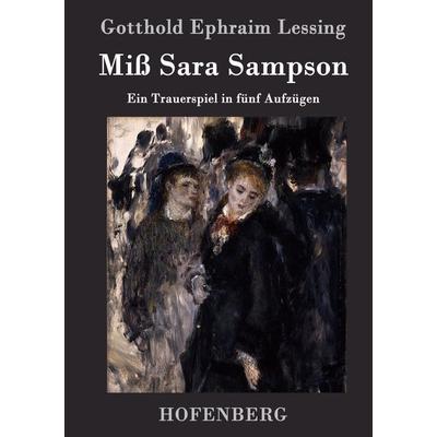 Miß Sara Sampson, Gebundene Ausgabe von Gotthold Ephraim Lessing, Hofenberg, 978-3-8430-1870-8