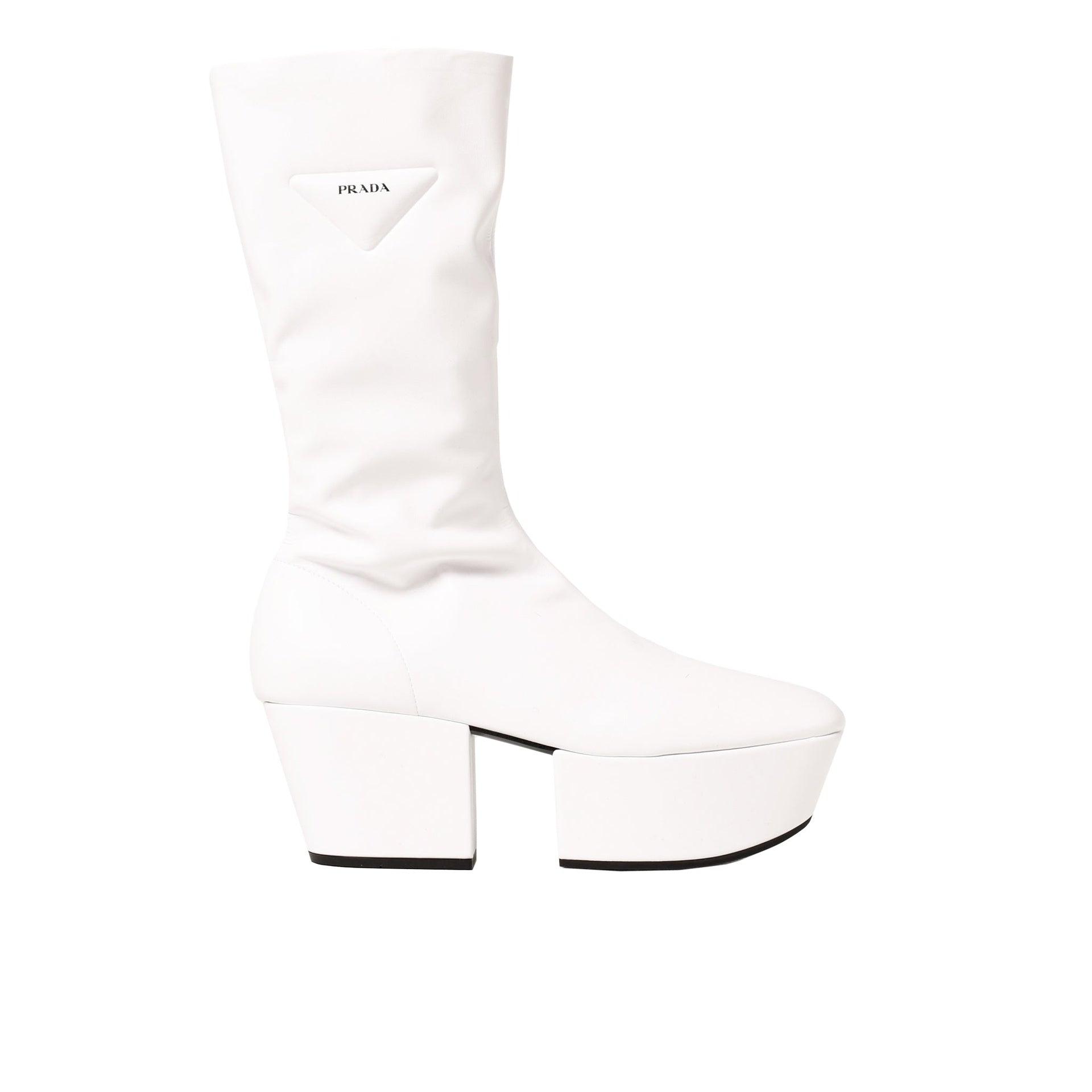 Prada Platform Pull-On Boots