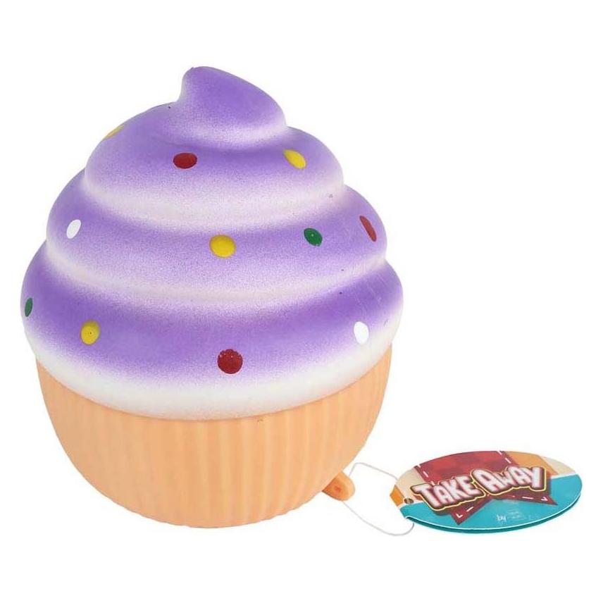 Hippo Take Away Cupcake 3-f. sort. 11cm Displ (120210)