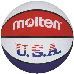 MOLTEN Basketball BC7R-USA, Größe 7 in Weiß Weiß