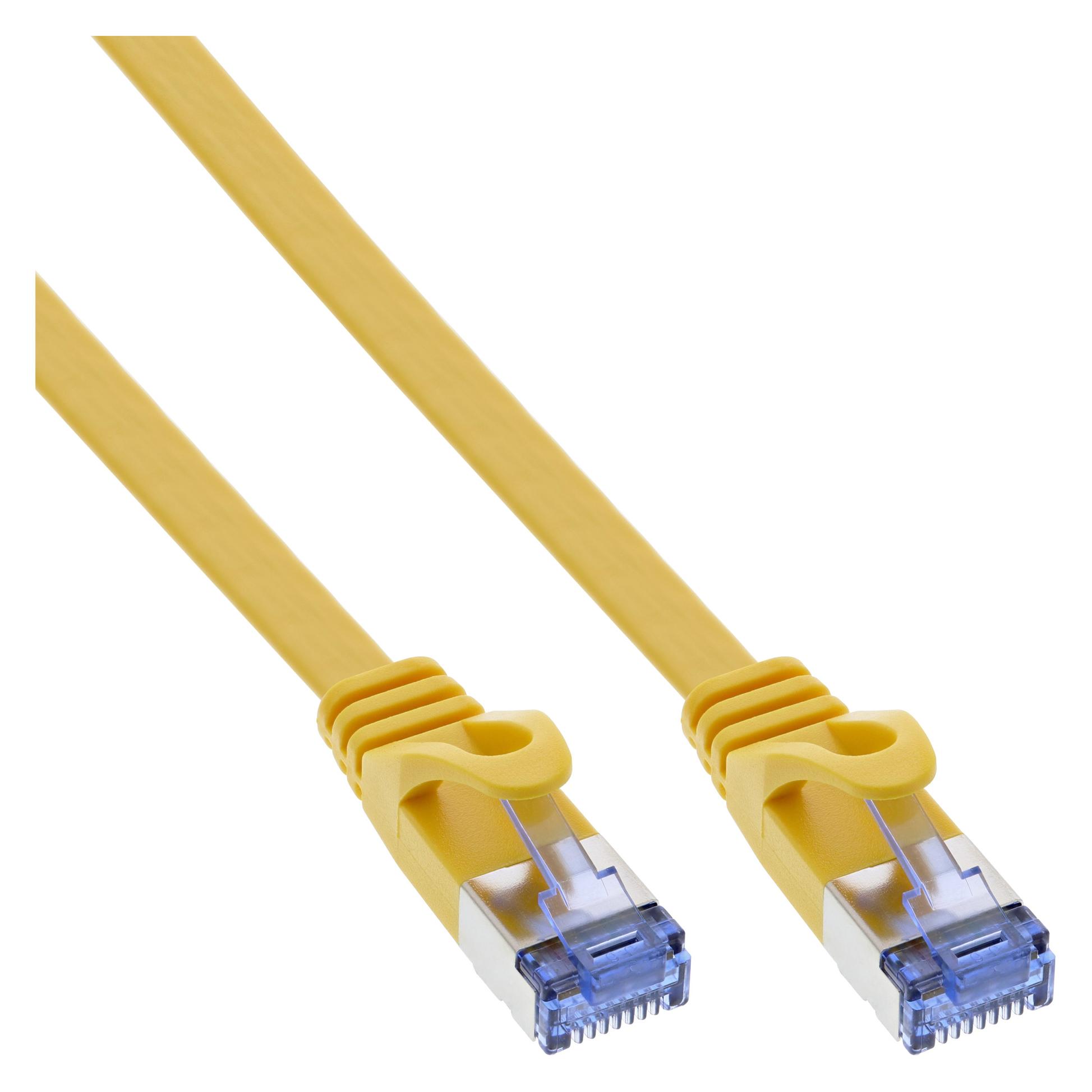 InLine Patchkabel flach U/FTP (U/FTP, CAT6a, 1.50 m) (71814Y)