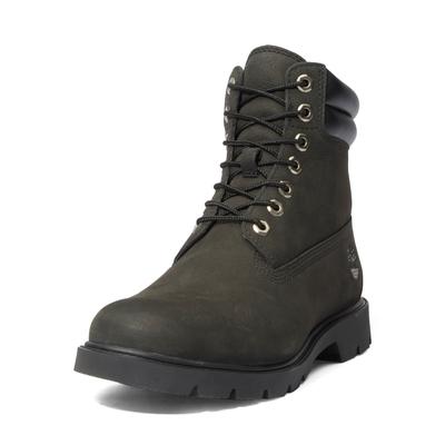Schnürboots TIMBERLAND "6 IN BASIC6 INCH LACE UP BOOT", Herren, Gr. 42, schwarz (jet schwarz), Leder, Schuhe Schnürboots, Winterstiefel, Schnürstiefel, Winterschuhe