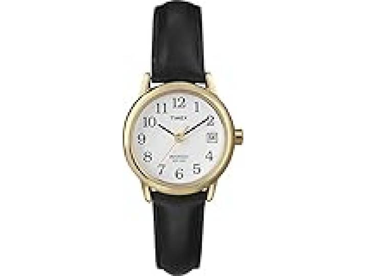 Timex Femme Analogique Quartz Montre avec Bracelet en Cuir T2H341