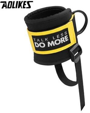 Uplift Essentials Premium Padded Ankle Strap For Cable Machines yellow