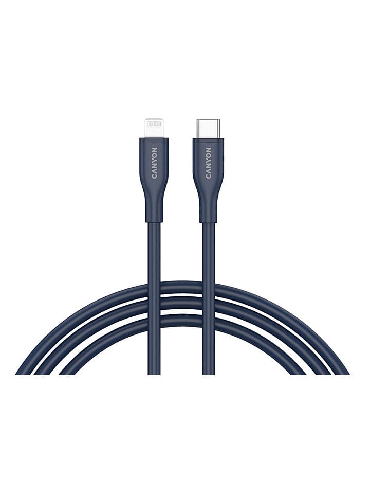 Canyon Lightning-Ladekabel ''CLNM60'' in Dunkelblau - (L)100 cm - onesize