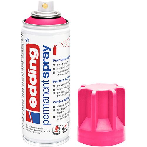 edding 5200 Acrylspray Sprühfarbe neonpink matt