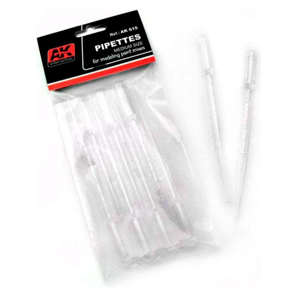 AK Interactive PIPETTES MEDIUM SIZE (7 units) (AK615)