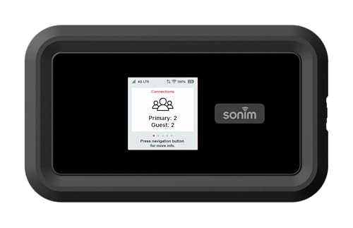 Sonim Zenith H100 4G mobiele hotspot, zwart