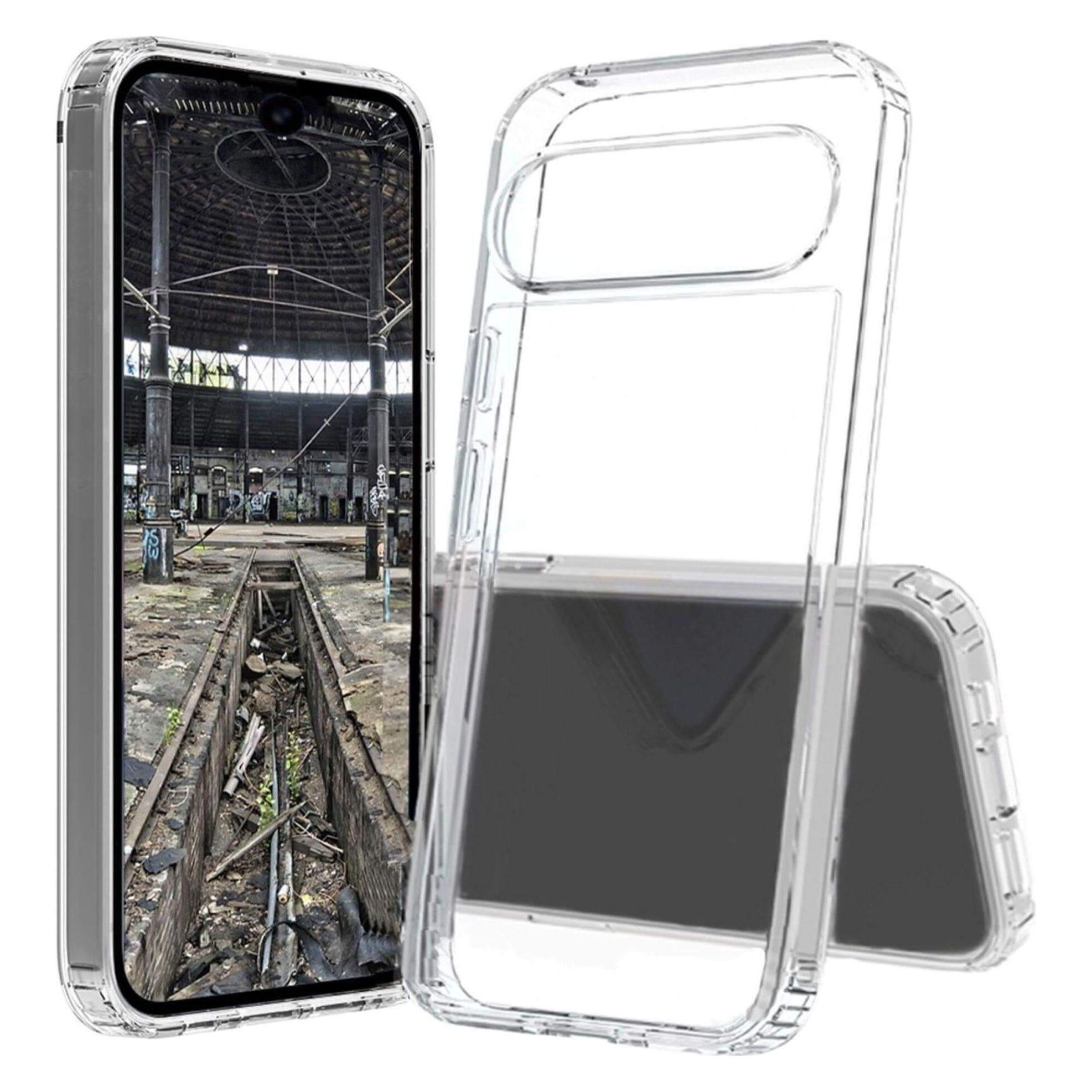 JT Berlin BackCase Pankow Clear| Google Pixel 10/10 Pro| transparent| 11163 (11163) (Google Pixel 10, Google Pixel 10 Pro) (11163)