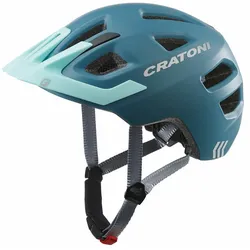 CRATONI Kinder-Fahrradhelm Maxster Pro steel/blau matt