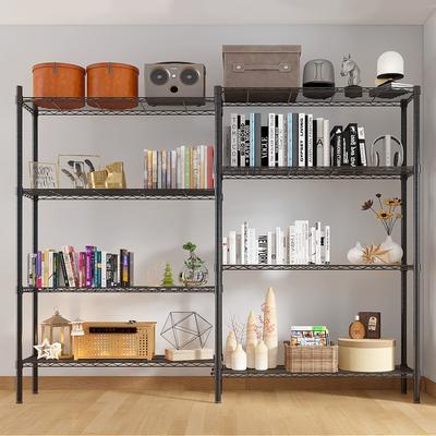 Winado 62.9''W Adjustable Storage Shelves NSF Wire Shelving Unit Multiple rows Shelving for Storage Rack Shelves