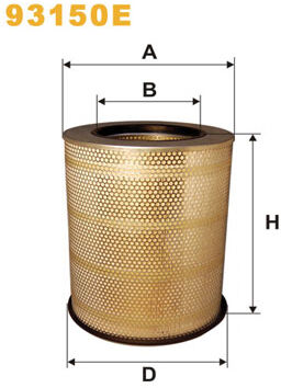 Wix Filters Luftfilter 93150e Für Volvo