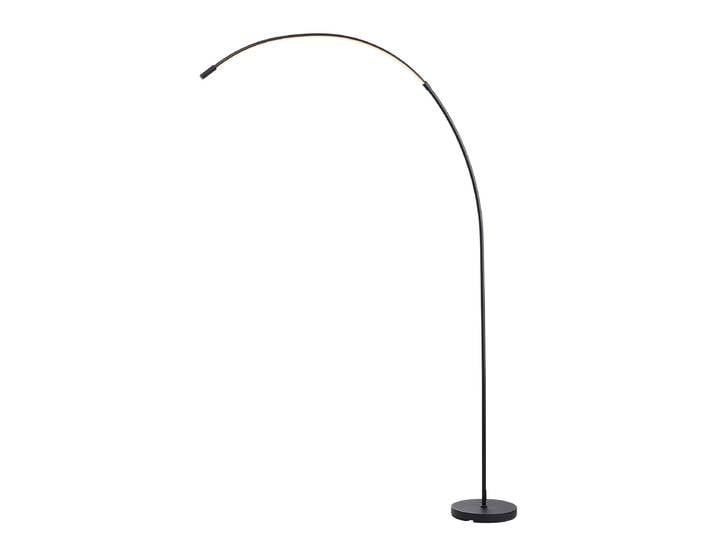 Lampadaire LED 25 x 179 x 123cm Noir/Noir Aluminium verni Plastique ABS LED Module LED