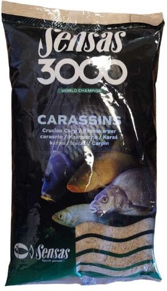 Sensas 3000 Classic Groundbait-Karpefisk (Carassins)