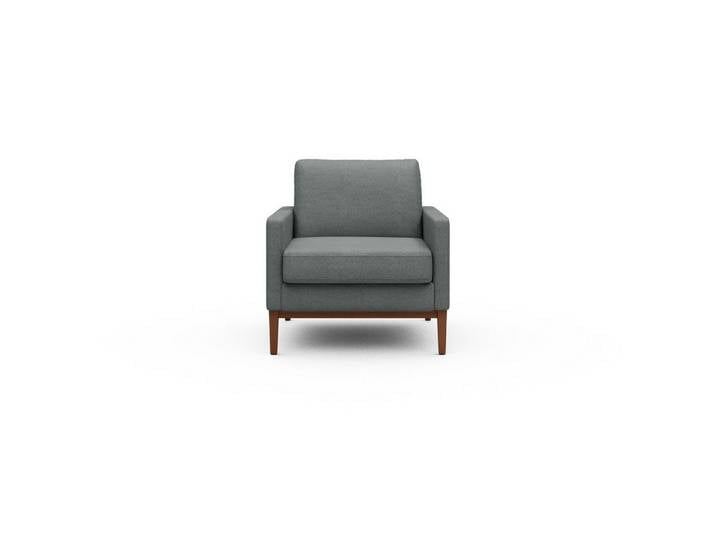 moebelfaktor Sessel Bodo, Retro-Design, elegante Linien, stabile Holzkonstruktion