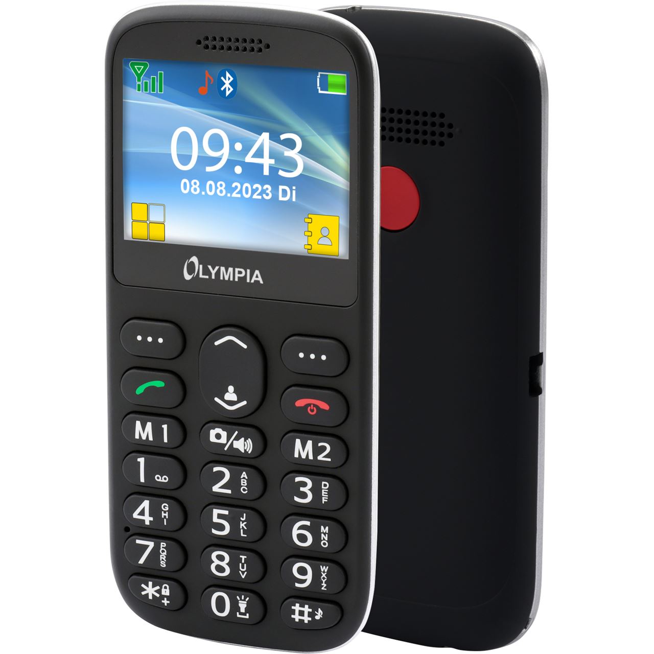 Olympia Mobiltelefon SUN schwarz