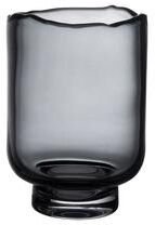 BIDKhome Rozanna Smoke Hurricane Glass Sm