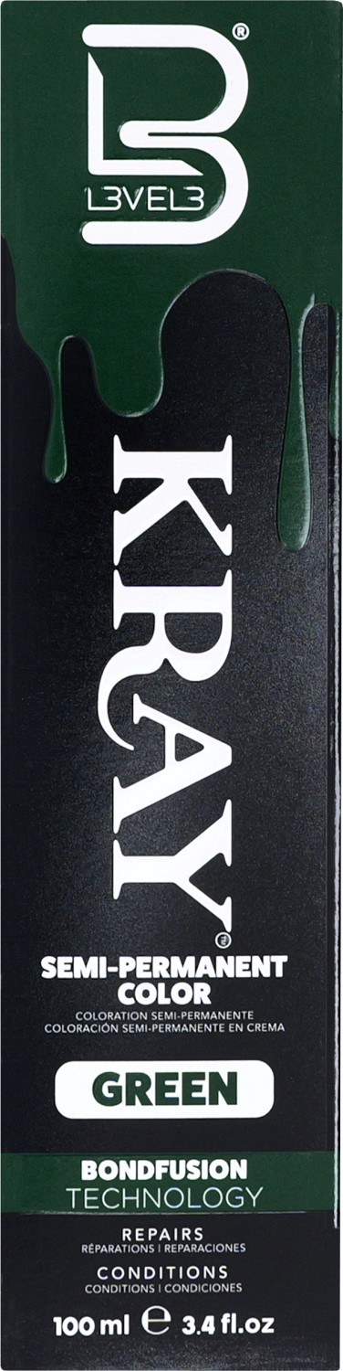 L3VEL3 Kray Color Green 100 ml LV30180