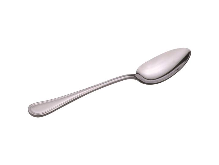 PIAZZA Dessertlöffel Vienna silber Edelstahl 12 Stk