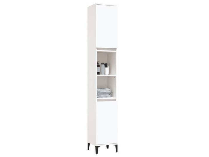 Promotion mai  * Armoire de salle de bain - blanc 30x30x190 cm EU2706819796