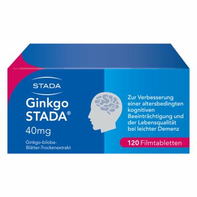 STADA GmbH GINKGO STADA 40 mg Filmtabletten 120 st 08472773
