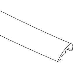 HSK Ersatzteile gebogen Wasserleiste Radius 550 mm für Runddusche 4-teilig, Alu, E85051-4-550-01 E85051-4-550-01