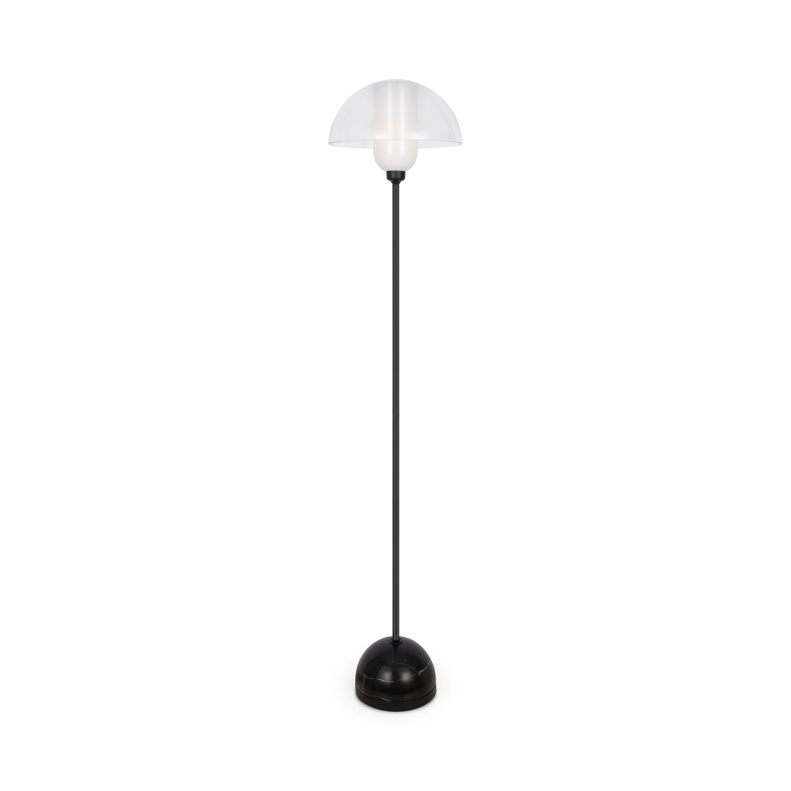 Maytoni Memory staande lamp, zwart metaal, 1x E14, 800 lumen, 40W