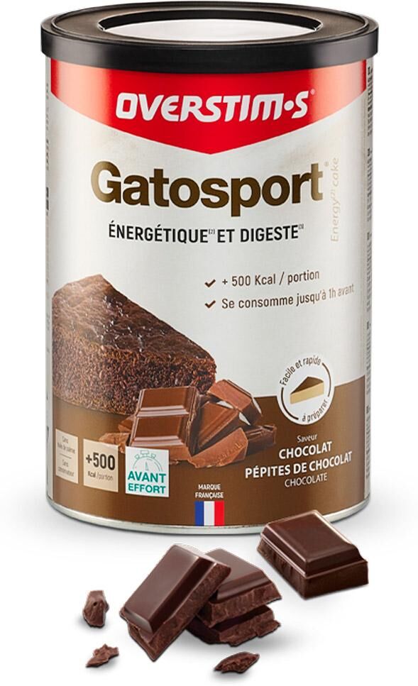 Overstims  - Gatosport 400 g. Chocolat & Pépites De Chocolat - Gateau