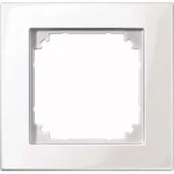 Merten M-PLAN-Rahmen 1 fach pws/gl 515119