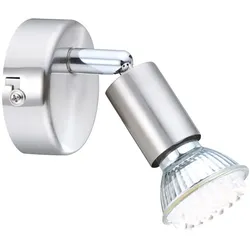 LED Wandleuchte Wandlampe Leselampe Strahler Licht Spot Nickel Matrix