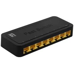 LevelOne FEU-0812 Netzwerk-Switch Unmanaged Fast Ethernet (10/100) Schwarz