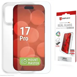 DISPLEX Panzerglas + Schutzhülle für Apple iPhone 17 Pro