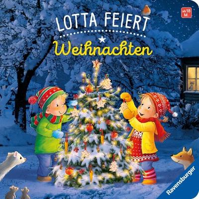 Lotta feiert Weihnachten, Gebundene Ausgabe von Sandra Grimm, Ravensburger Verlag GmbH