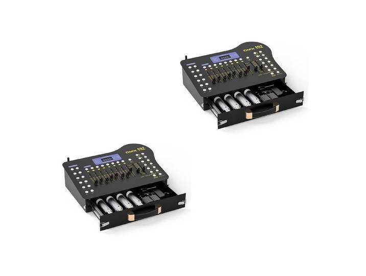 ZonQoonz DJ Controller 192-Kanal-DJ-Controller, DMX-Lichtsteuerung, Bühnenbeleuchtungskonsole