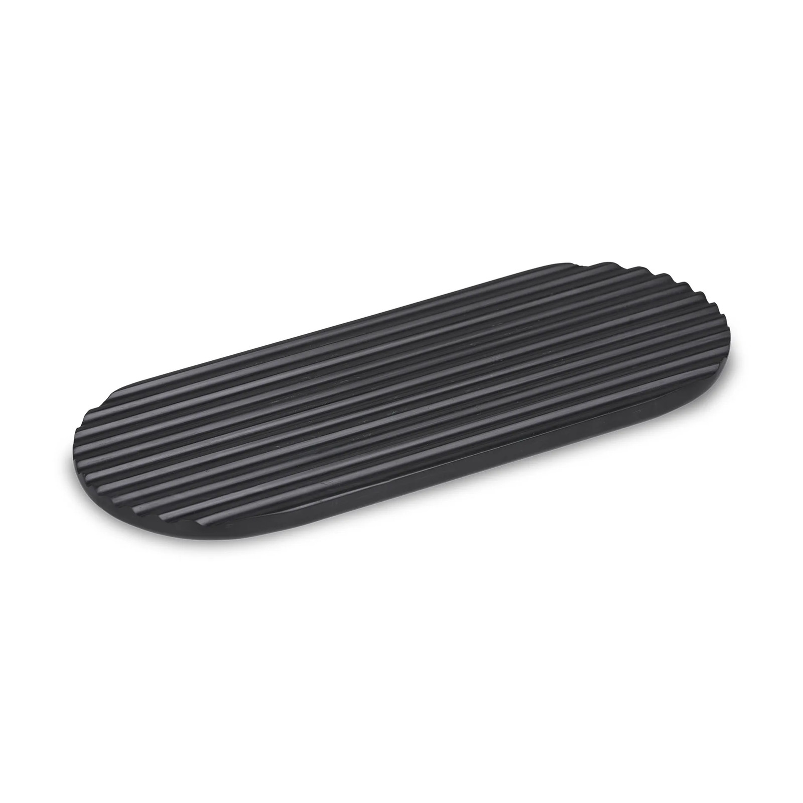 Northern Podium dienblad Black basalt stone 40 cm
