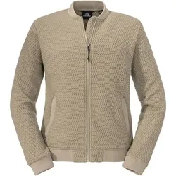 SCHÖFFEL Damen Unterjacke Fleece Jacket Genua L, Größe 42 in Braun Braun