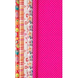 25 Rollen Geschenkpapier 0,7 x 2 m Red Dreams