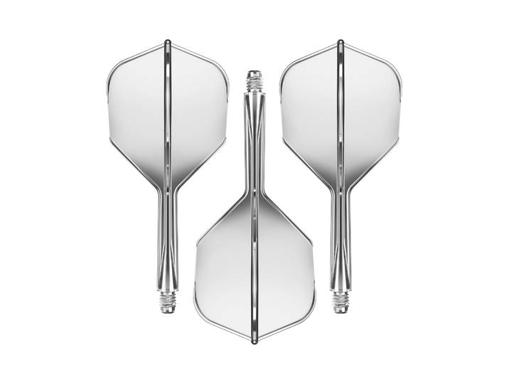 GOAT X Flex Flight und Shaft 26 mm 3er Set transparent