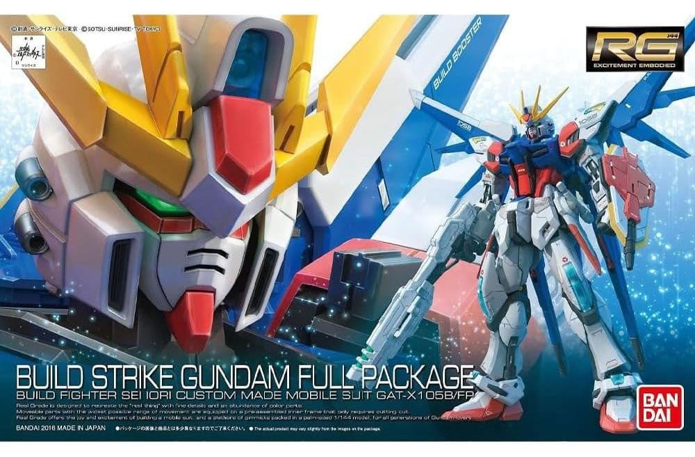 Bandai Gundam RG Gundam Build Strike Full Pack SC 1/144 Gunpla Model Kit